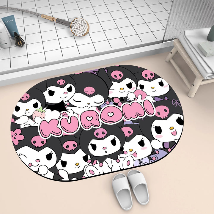 Cartoon Character Bath Mat