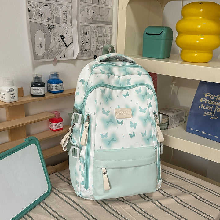 Cute Butterfly-Themed School Backpack Stornfield