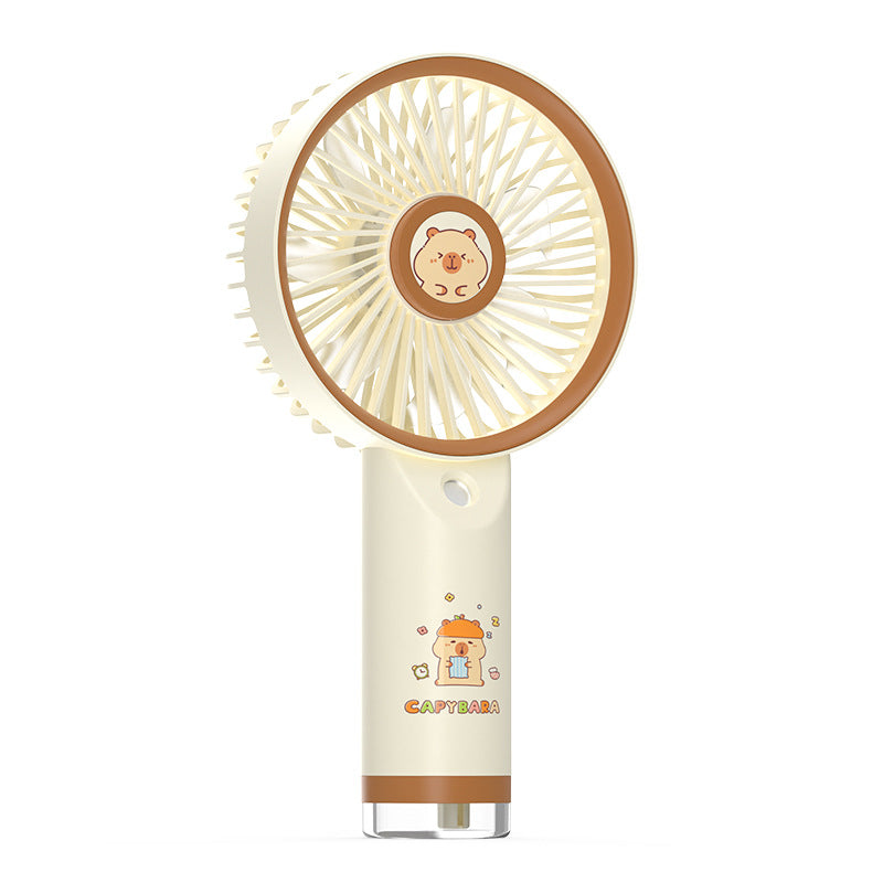 Ladies Portable Hand Fan with Cute Design Stornfield