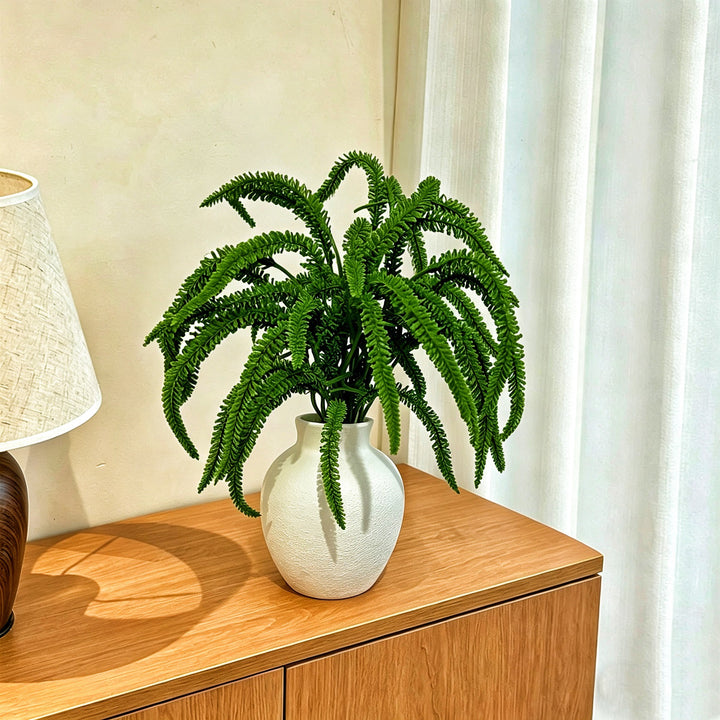 Artificial Fern Plant for Home Decor Display