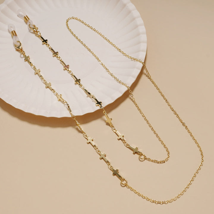 Fashionable Star-Embellished Eyewear Chain Stornfield