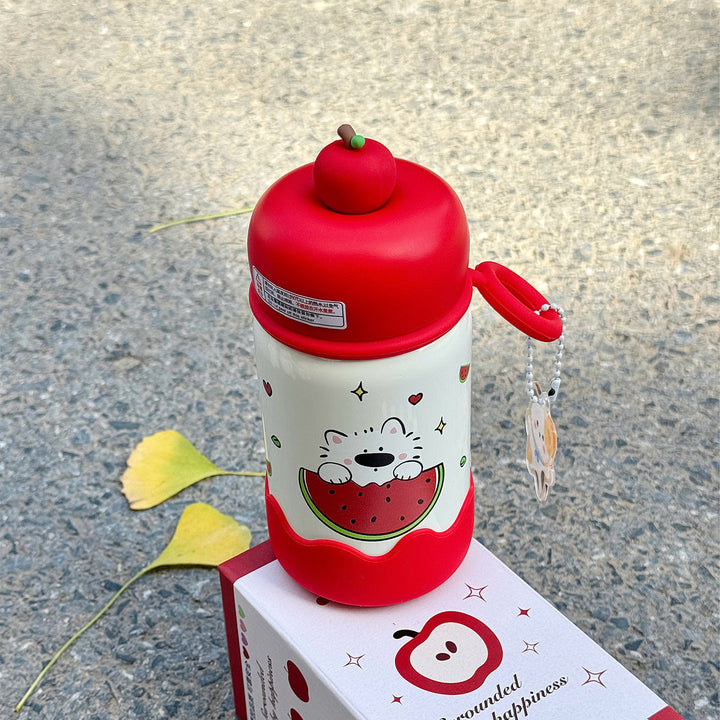Women's water bottle with interactive fruit lid Stornfield