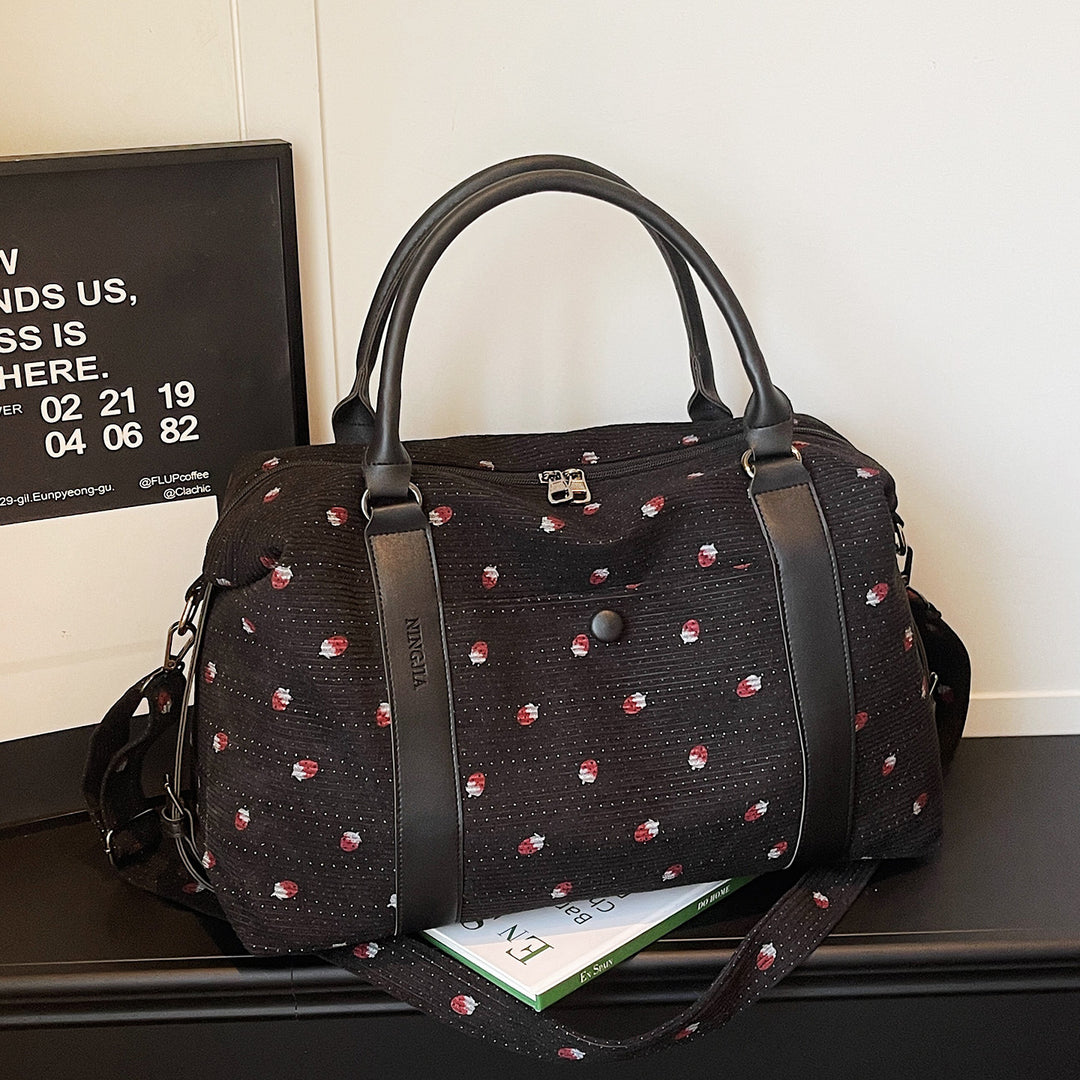 Stylish Quilted Weekend Duffle Bag Stornfield