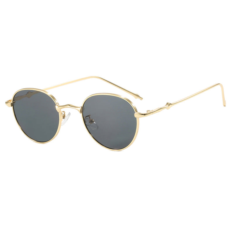 Ladies elegant sunglasses in fashionable oval design Stornfield