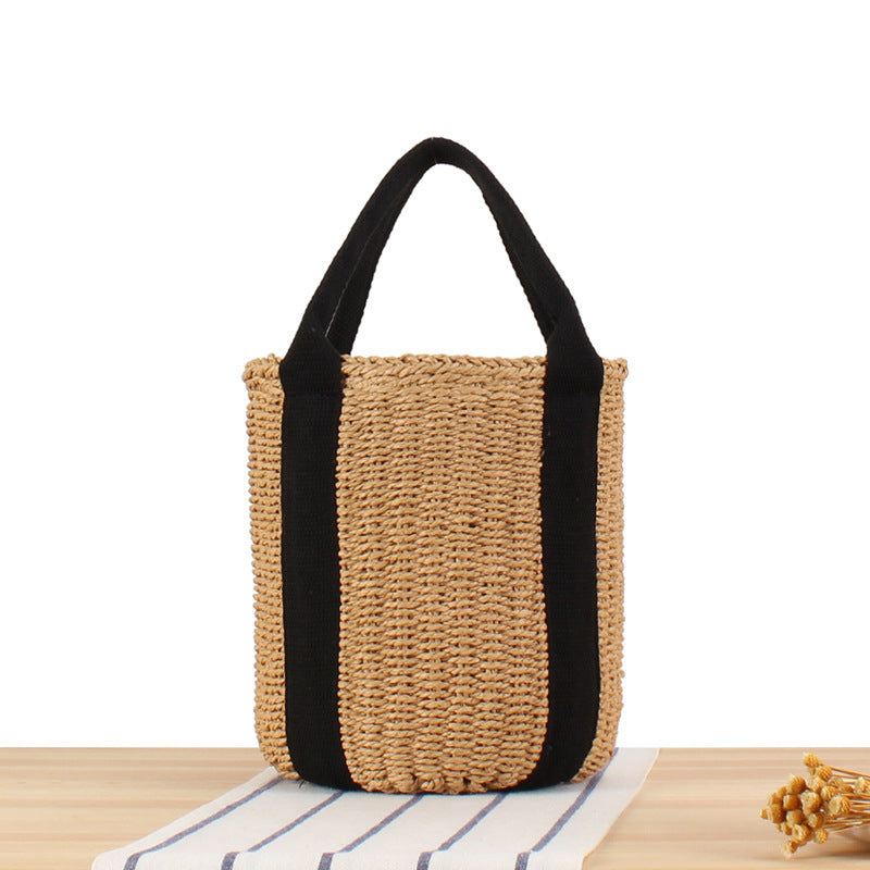 Braided tote bag with sturdy fabric handles Stornfield