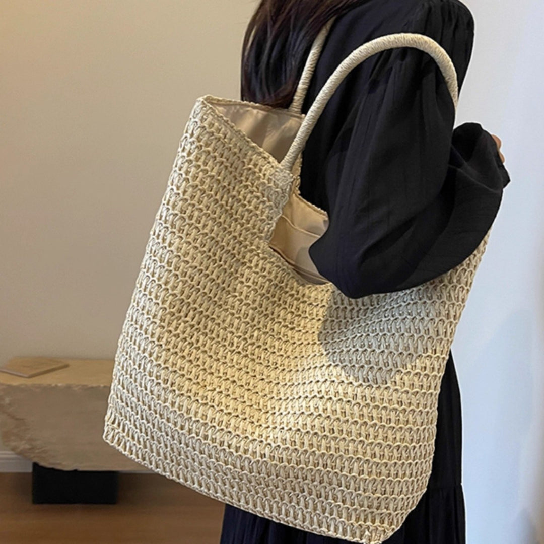 Spacious Macrame Tote Bag Stornfield