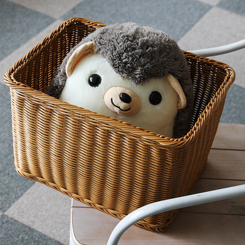 Unisex Practical Storage Basket made of High-Quality Rattan Stornfield