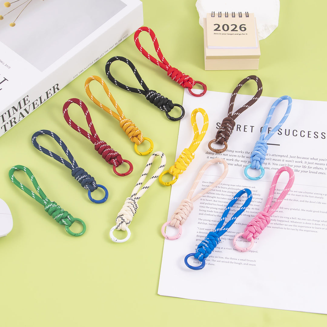 Durable Paracord Keychain Strap Stornfield