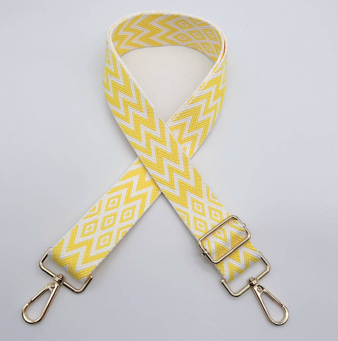 Adjustable Patterned Bag Strap Stornfield