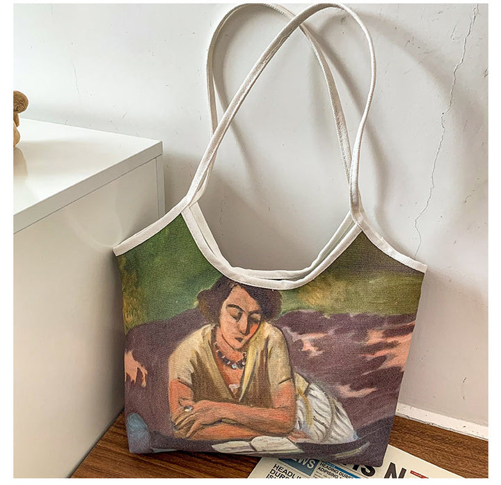Artistic Print Tote Bag