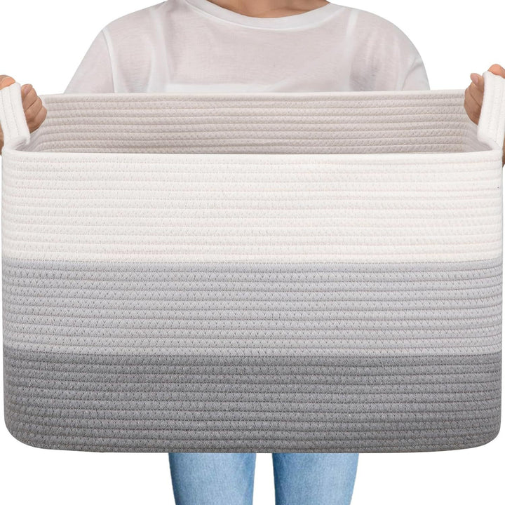 Women Versatile Storage Basket with Sturdy Handles Stornfield