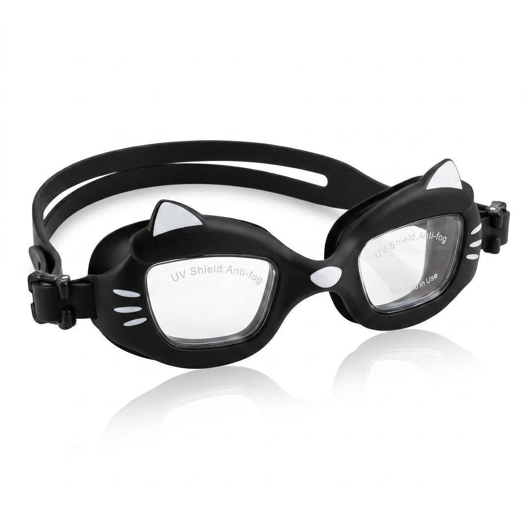 Swim goggles in a cute cat design with anti-fog technology Stornfield