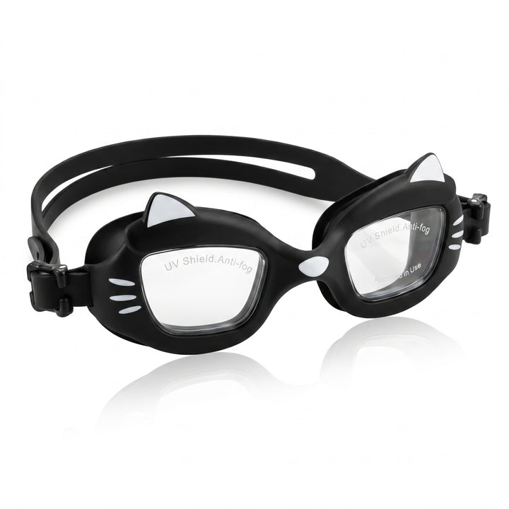 Swim goggles in a cute cat design with anti-fog technology Stornfield