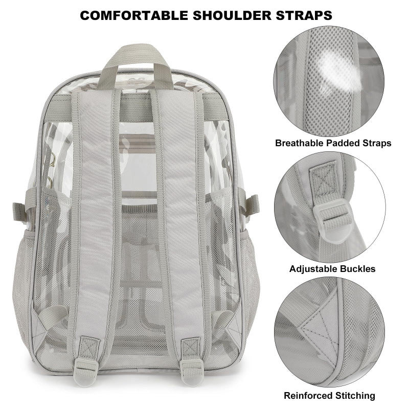 Transparent Multifunctional Backpack Bag Stornfield