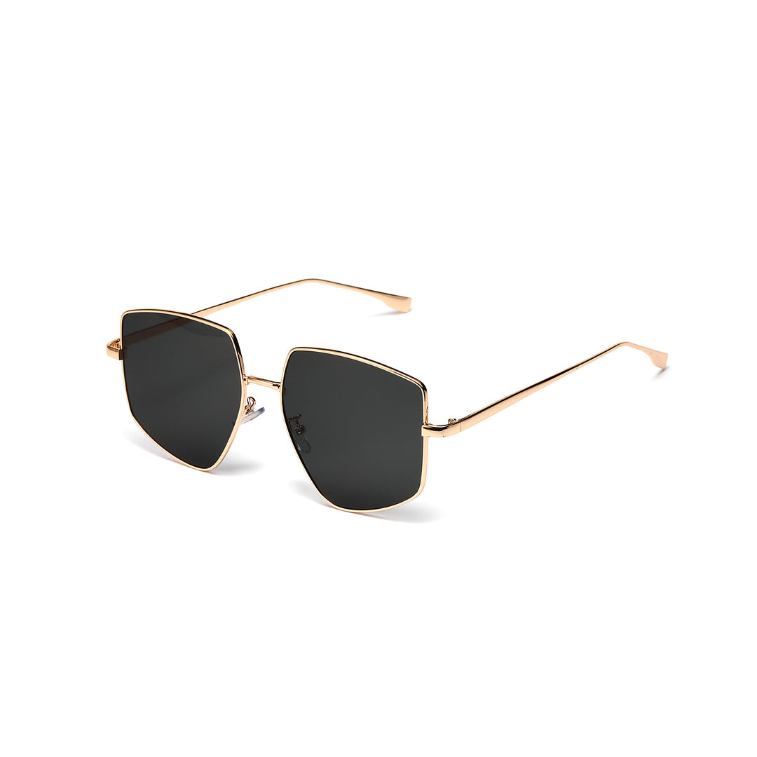 Women's square sunglasses with elegant metal frame Stornfield