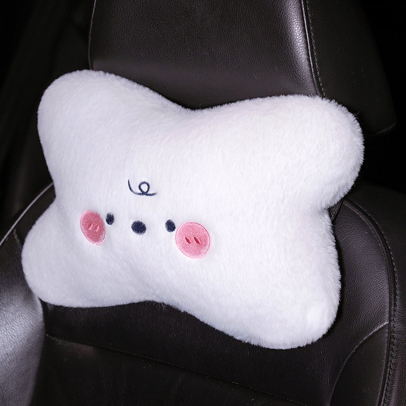 Plush Neck Support Pillow with Animal Design Stornfield