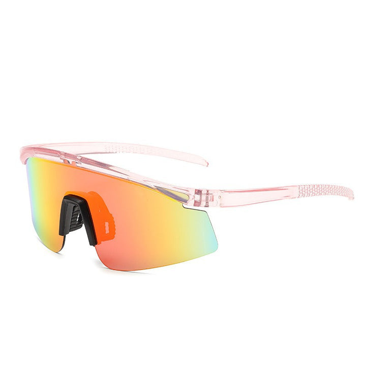 Unisex nan sporty wraparound sunglasses with polarized lenses and non-slip nose pad Stornfield