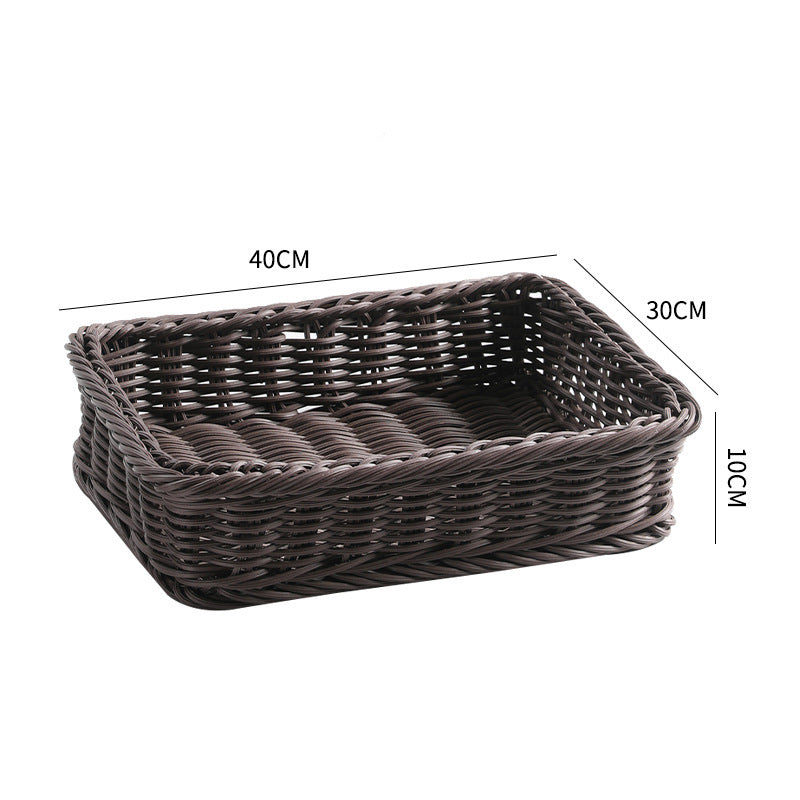 Large Rectangular Woven Storage Tray Stornfield