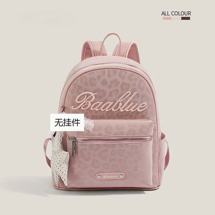 Star-Embellished Casual Backpack Stornfield
