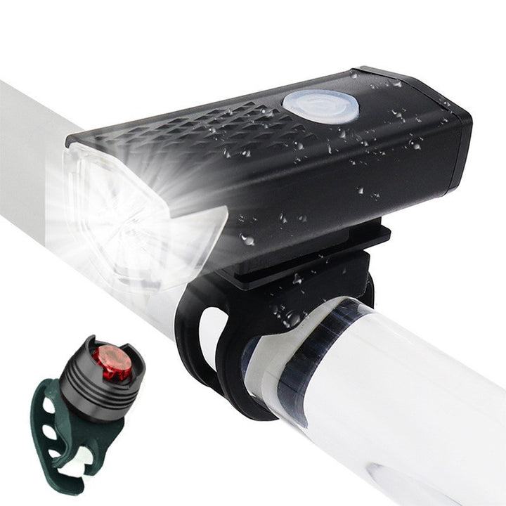 USB Rechargeable Bicycle Light Set Stornfield