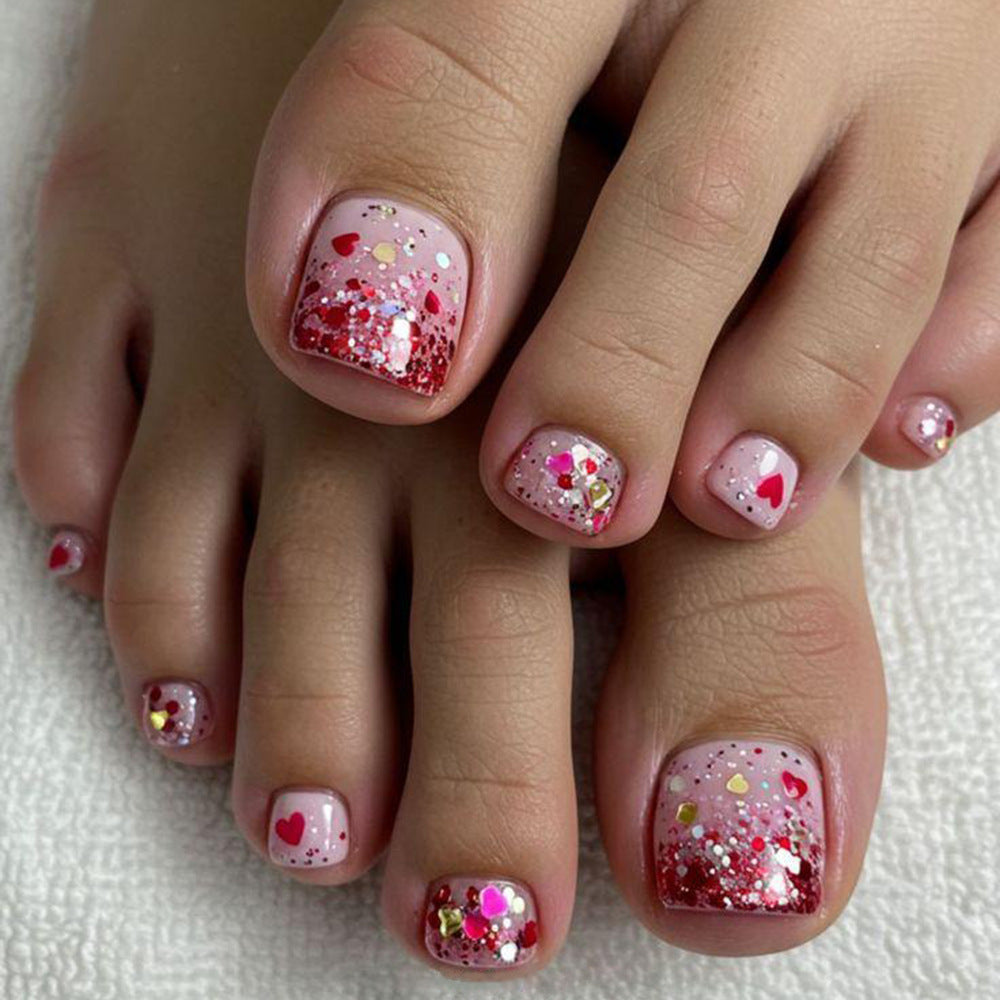 Elegant toenail art Stornfield