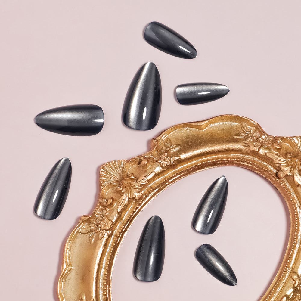 DIY Almond-Shaped Press-On Nail Set Stornfield