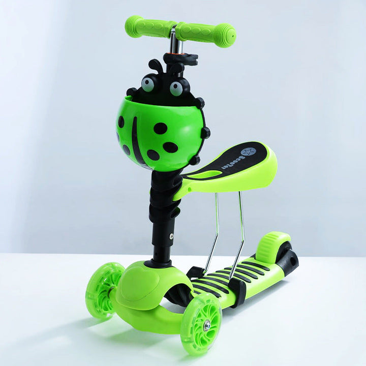 Fun-Themed Adjustable Kick Scooter Stornfield