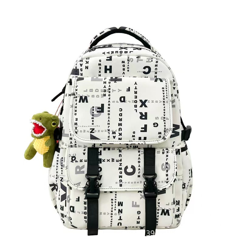 Graphic Print Large Capacity Backpack Stornfield