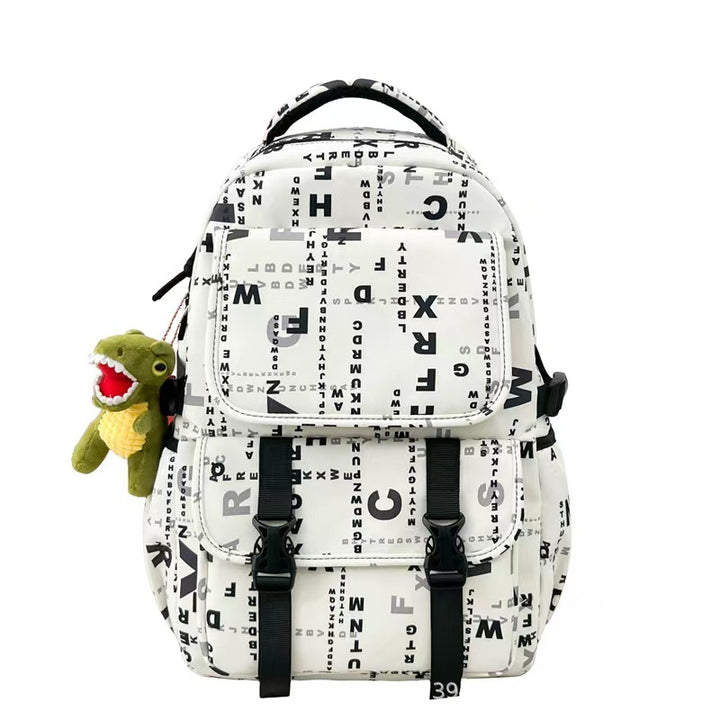 Graphic Print Large Capacity Backpack Stornfield