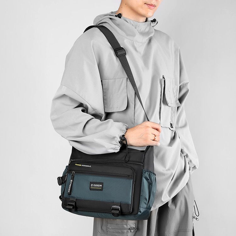 Multi-Pocket Messenger Bag