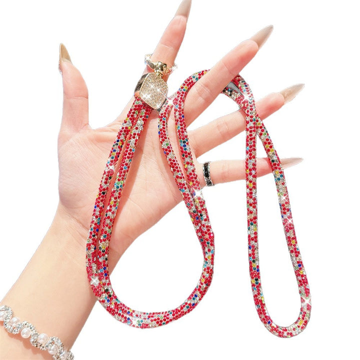 Rhinestone-Embellished Eyewear Lanyard Stornfield