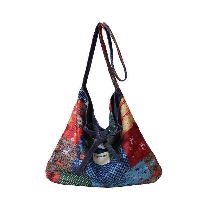 Artistic Patchwork Sling Bag Stornfield