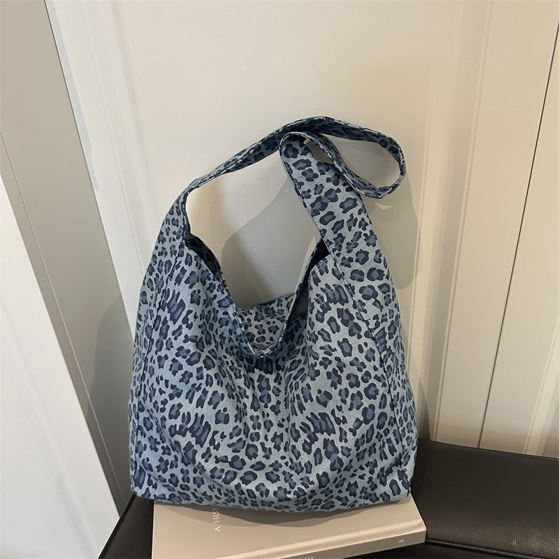 Leopard Print Shoulder Bag