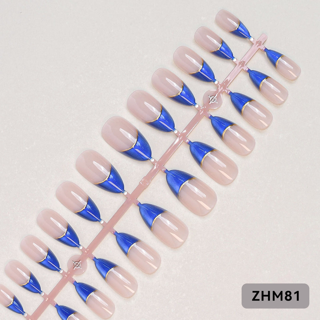 Elegant Press-On Nail Set Stornfield