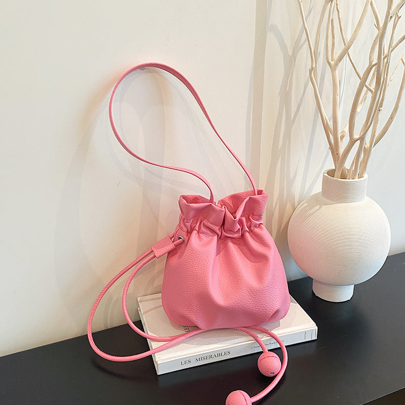 WoStylish Drawstring Bucket Handbag Stornfield