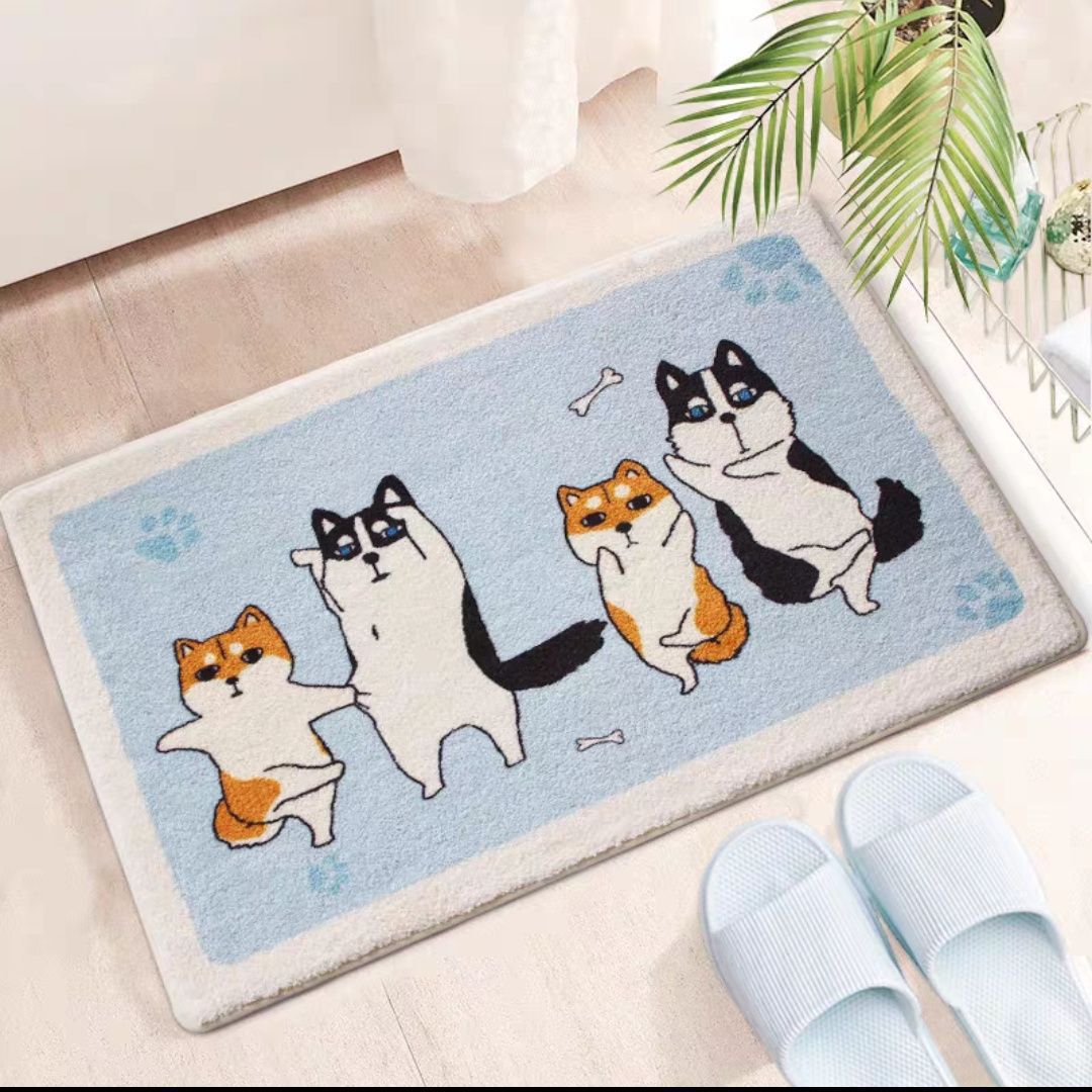 Fun Bear-Shaped Bath Mat