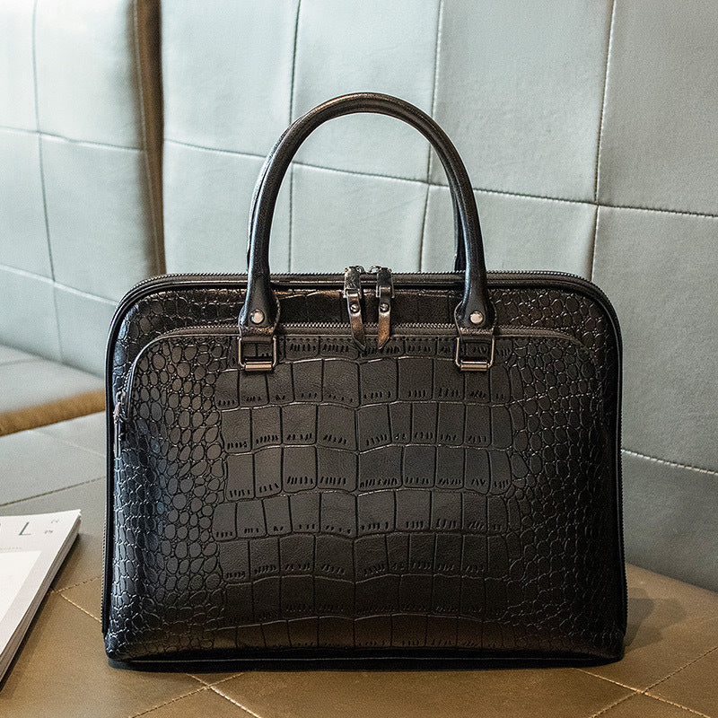 Elegant Business Bag with Structured Design Stornfield