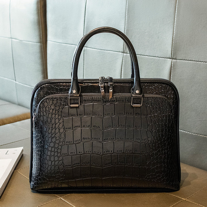 Elegant Business Bag with Structured Design Stornfield
