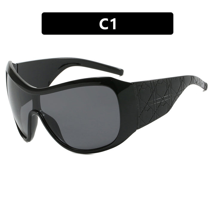 Ladies sport sunglasses with wide-protected frame and polarized lenses Stornfield