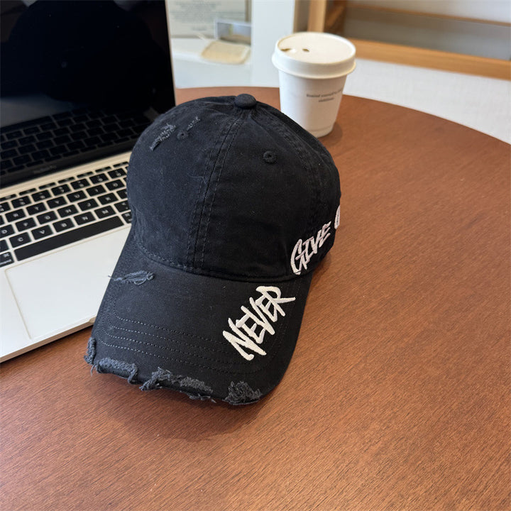 Unisex Distressed Graphic Baseball Cap Stornfield