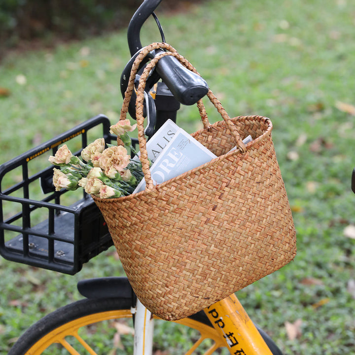 Unisex Braided Basket with Sturdy Handles Stornfield