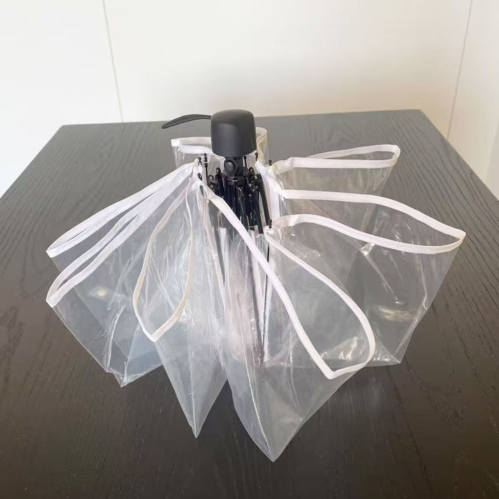 Ladies windproof, self-supporting umbrella with innovative design Stornfield
