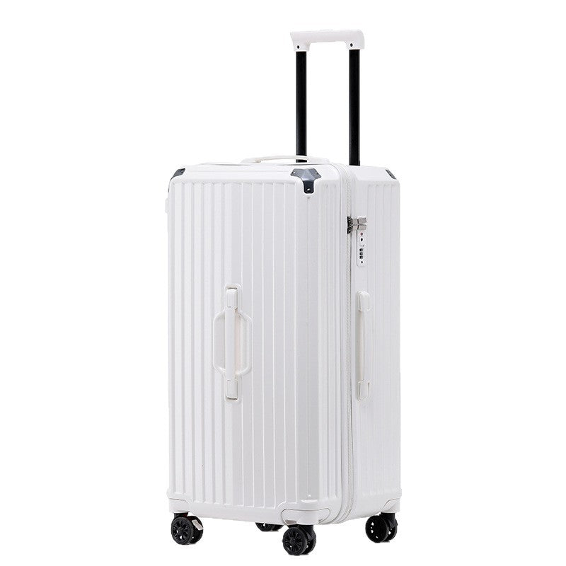 Unisex Multi-Functional Hard Shell Luggage with Beverage Holder Stornfield