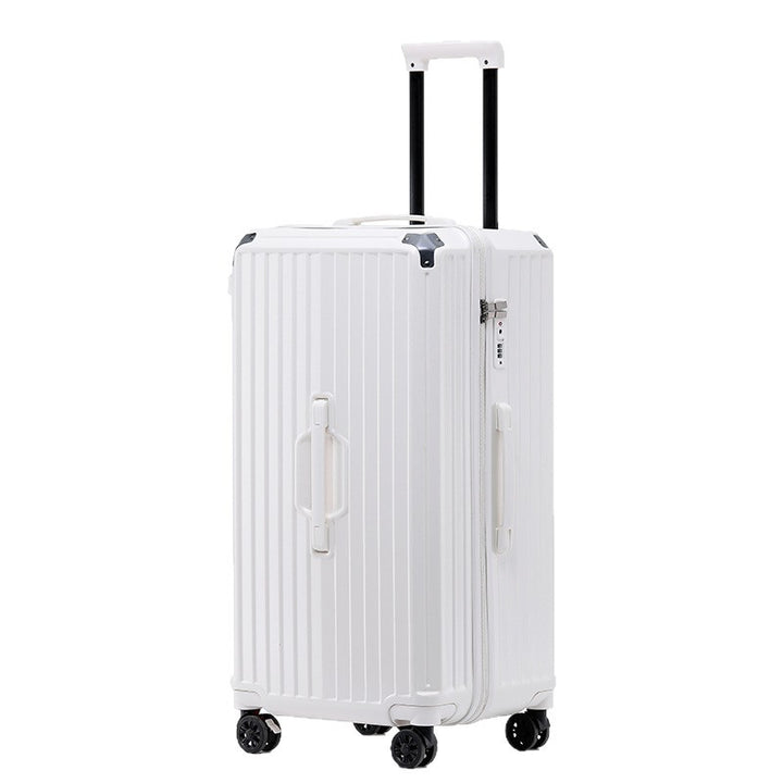 Unisex Multi-Functional Hard Shell Luggage with Beverage Holder Stornfield
