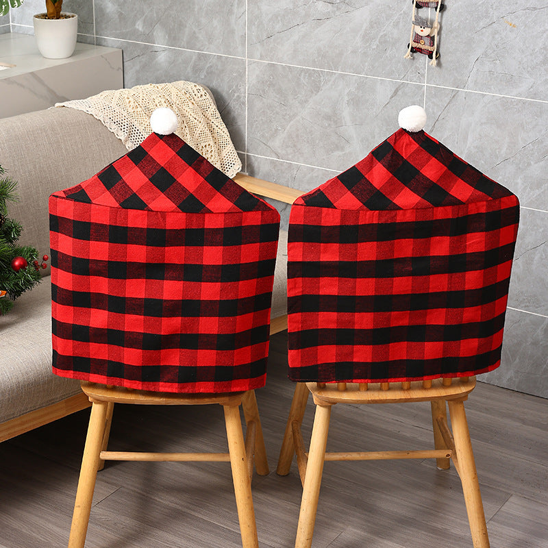 Festive chair cover in Christmas design Stornfield