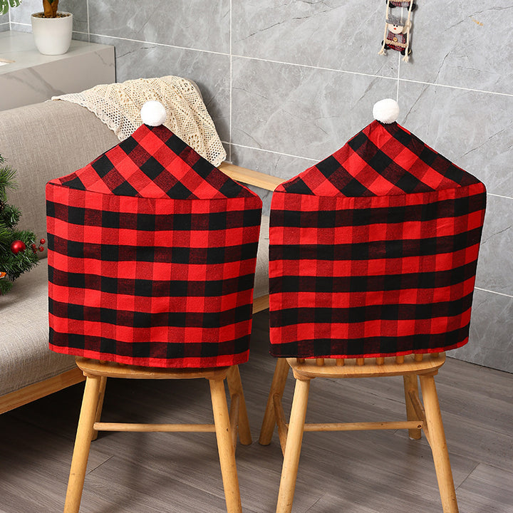 Festive chair cover in Christmas design Stornfield