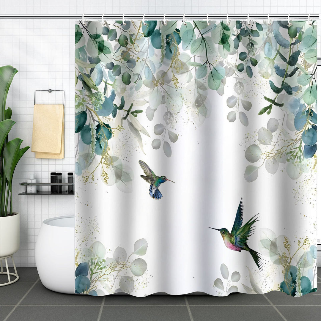 Nature-Inspired Shower Curtain Stornfield