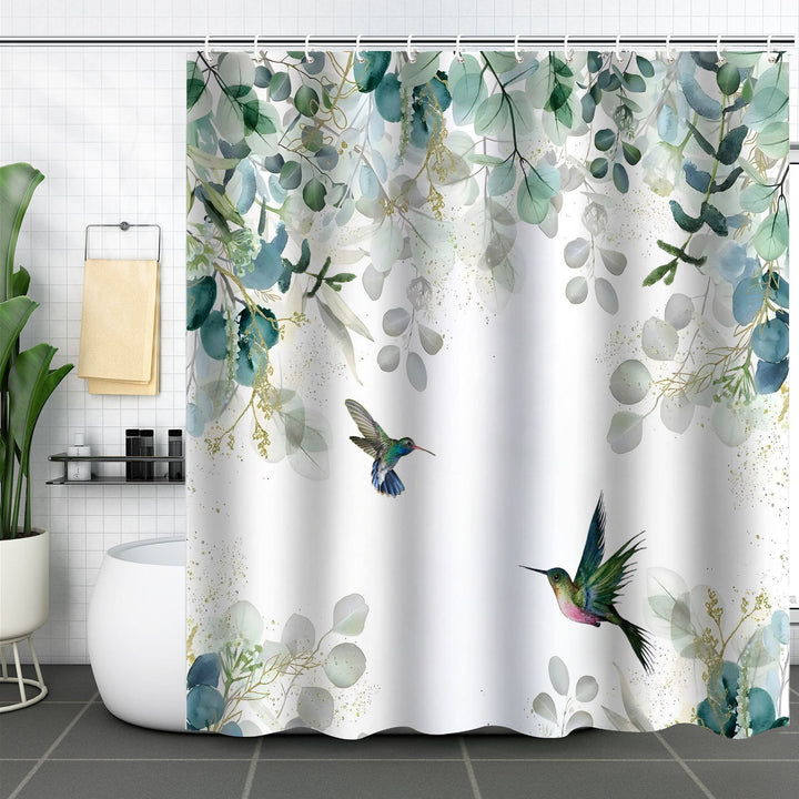 Nature-Inspired Shower Curtain Stornfield