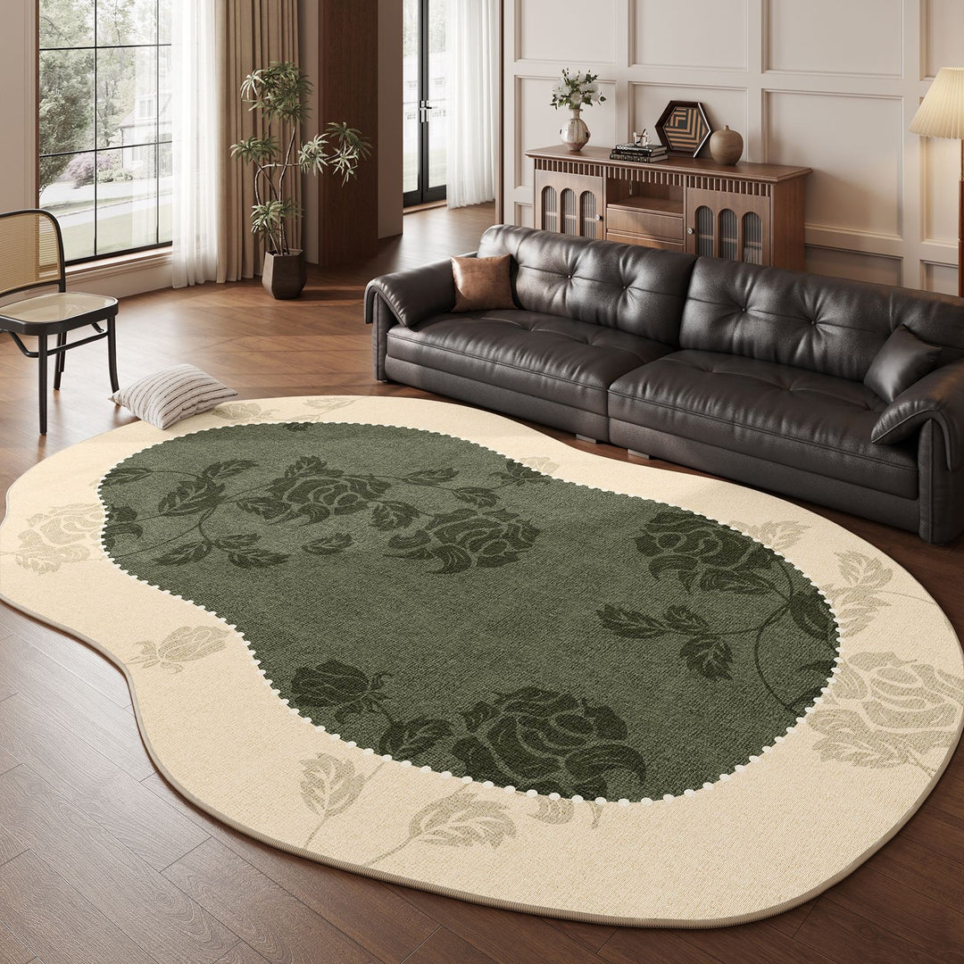 Floral Patterned Area Rug