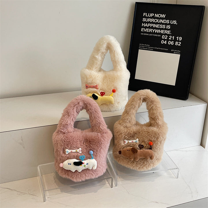 Plush Tote Bag Stornfield